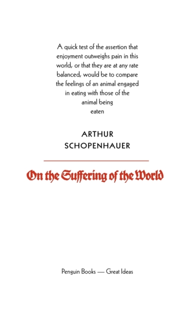 On the Suffering of the World, EPUB eBook