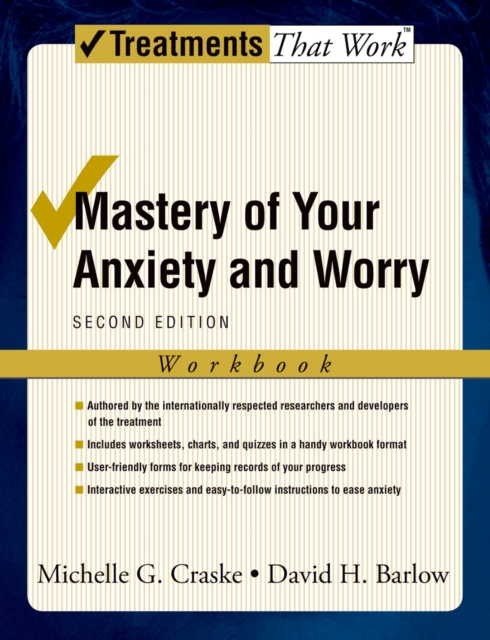 Mastery of Your Anxiety and Worry, EPUB eBook