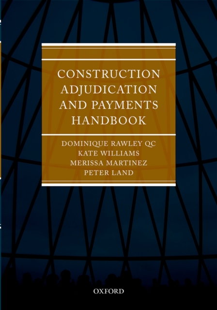 Construction Adjudication and Payments Handbook, PDF eBook