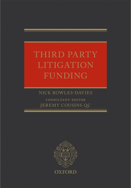 Third Party Litigation Funding, PDF eBook