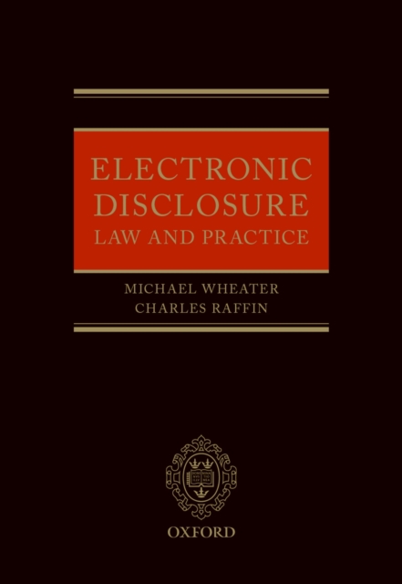 Electronic Disclosure : Law and Practice, EPUB eBook