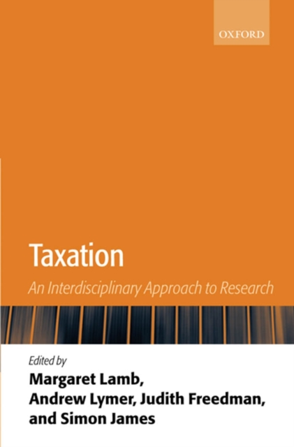 Taxation : An Interdisciplinary Approach to Research, PDF eBook