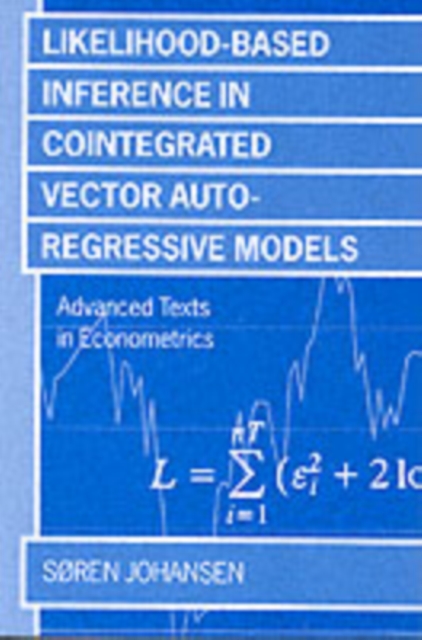 Likelihood-Based Inference in Cointegrated Vector Autoregressive Models, PDF eBook