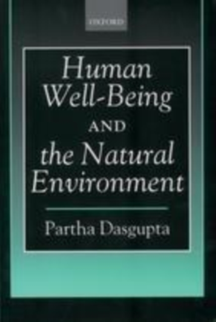 Human Well-Being and the Natural Environment, PDF eBook