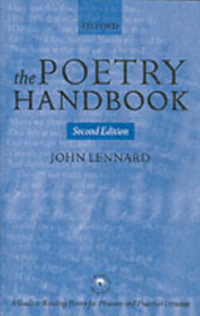 The Poetry Handbook, PDF eBook