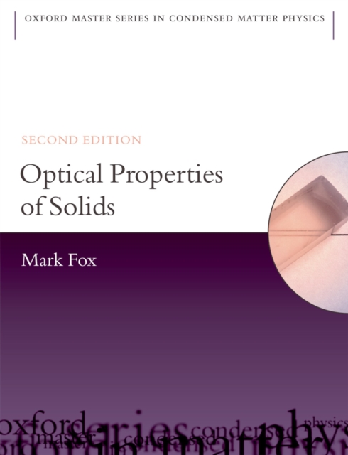 Optical Properties of Solids, PDF eBook