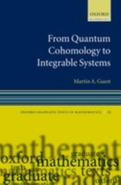 From Quantum Cohomology to Integrable Systems, EPUB eBook
