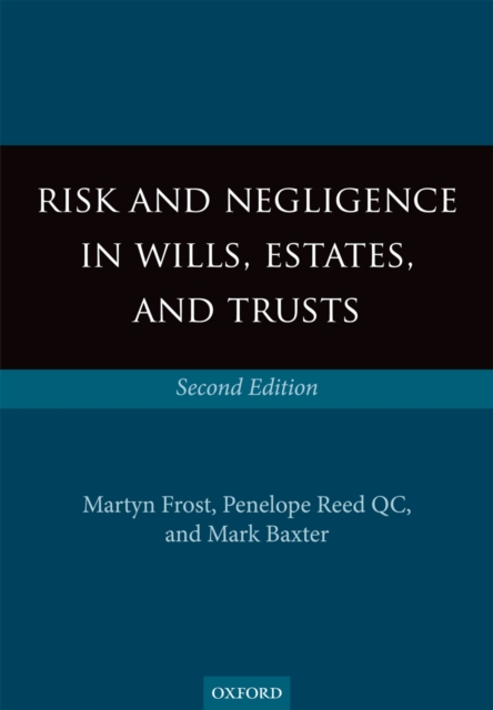 Risk and Negligence in Wills, Estates, and Trusts, PDF eBook