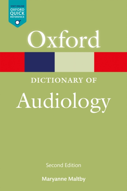 A Dictionary of Audiology, EPUB eBook
