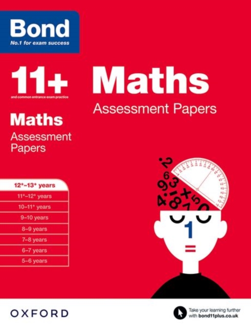 Bond 11+: Maths: Assessment Papers : 12+-13+ years, Paperback / softback Book