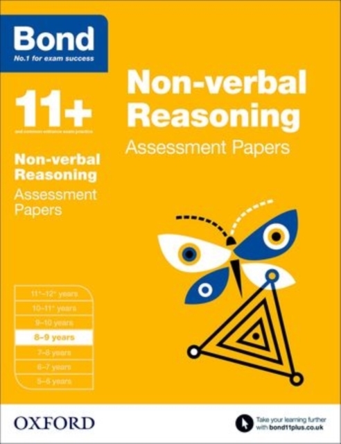 Bond 11+: Non-verbal Reasoning: Assessment Papers : 8-9 years, Paperback / softback Book