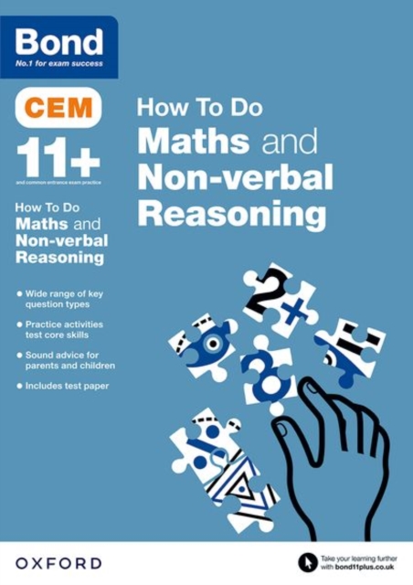 Bond 11+: CEM How To Do: Maths and Non-verbal Reasoning, Paperback / softback Book