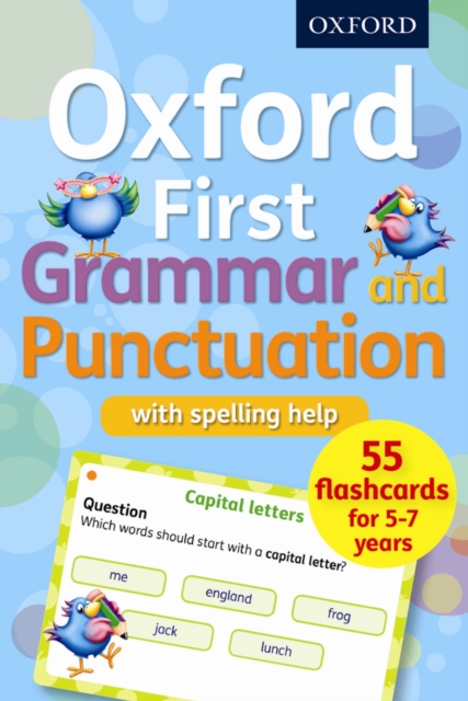 Oxford First Grammar and Punctuation Flashcards, Cards Book