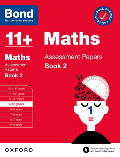 Bond 11+ Maths Assessment Papers 9-10 Years Book 2: For 11+ GL assessment and Entrance Exams, Paperback / softback Book