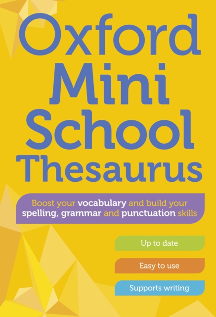 Oxford Mini School Thesaurus eBook, PDF eBook