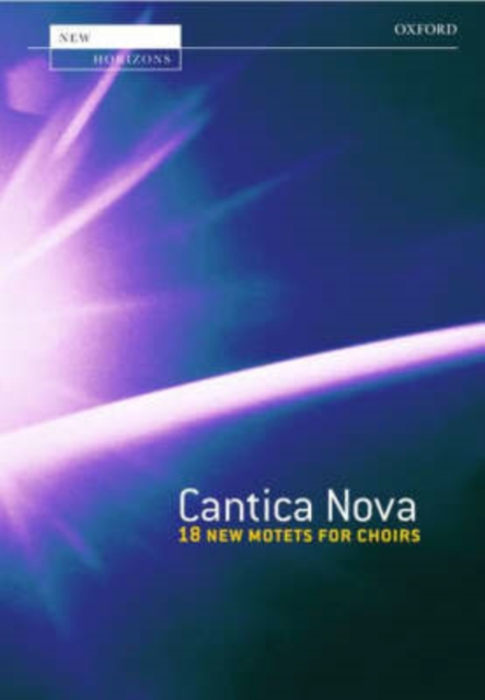 Cantica Nova : 18 new motets for choirs, Sheet music Book