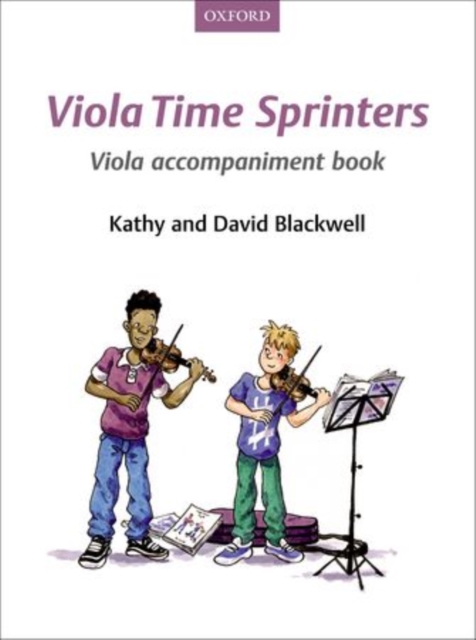 Viola Time Sprinters Viola Accompaniment Book, Sheet music Book