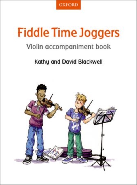 Fiddle Time Joggers Violin Accompaniment Book, Sheet music Book