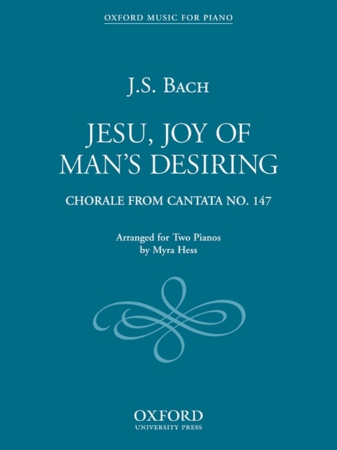 Jesu, Joy of Man's Desiring: Jesu, Joy of Man's Desiring, Sheet music Book
