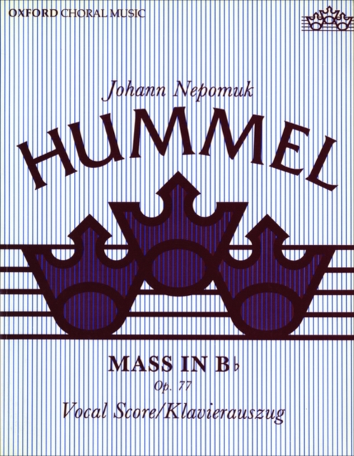 Mass in B flat, Sheet music Book