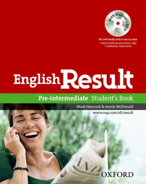 English Result: Pre-Intermediate: Student's Book with DVD Pack : General English four-skills course for adults, Multiple-component retail product Book