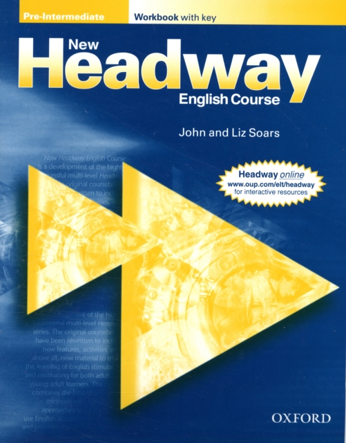 New Headway: Pre-Intermediate: Workbook (with Key), Paperback / softback Book