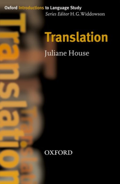 Translation, Paperback / softback Book