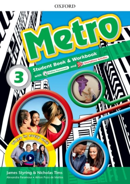 Metro: Level 3: Student Book and Workbook Pack : Where will Metro take you?, Multiple-component retail product Book