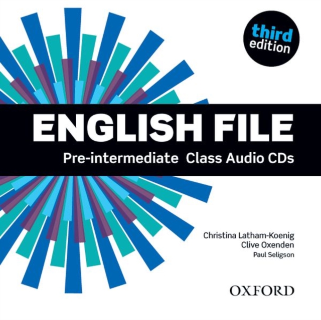English File third edition: Pre-intermediate: Class Audio CDs : The best way to get your students talking, CD-Audio Book