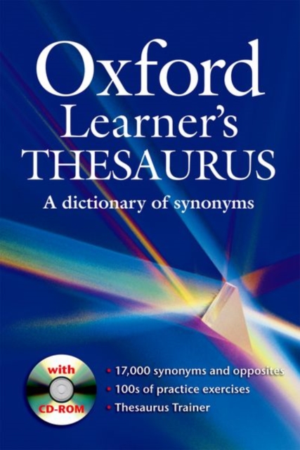 Oxford Learner's Thesaurus : A dictionary of synonyms, Mixed media product Book