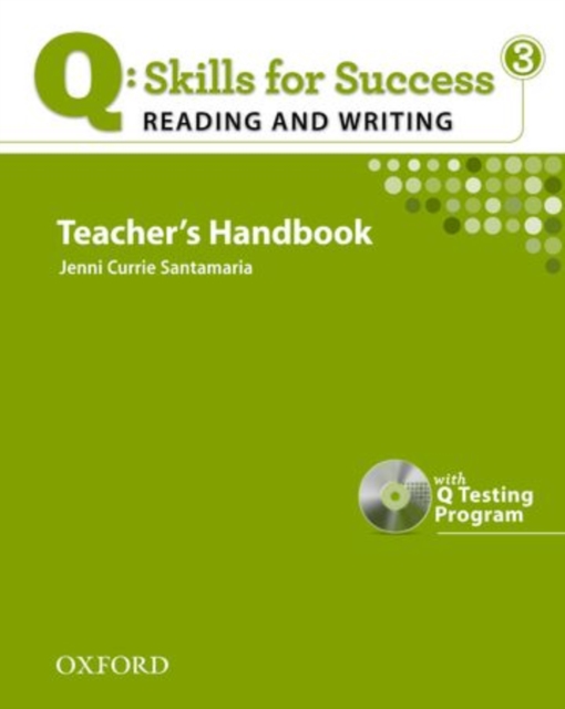 Q Skills for Success: Reading and Writing 3: Teacher's Book with Testing Program CD-ROM, Mixed media product Book