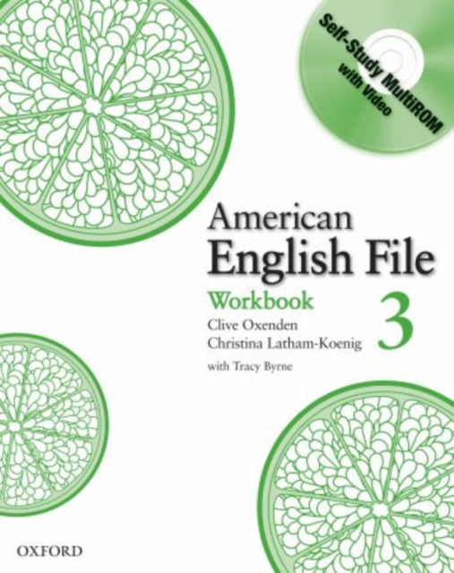 American English File Level 3: Workbook with Multi-ROM Pack, Mixed media product Book