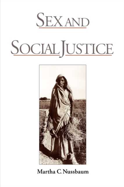 Sex and Social Justice, Paperback / softback Book