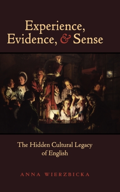 Experience, Evidence, and Sense : The Hidden Cultural Legacy of English, Hardback Book