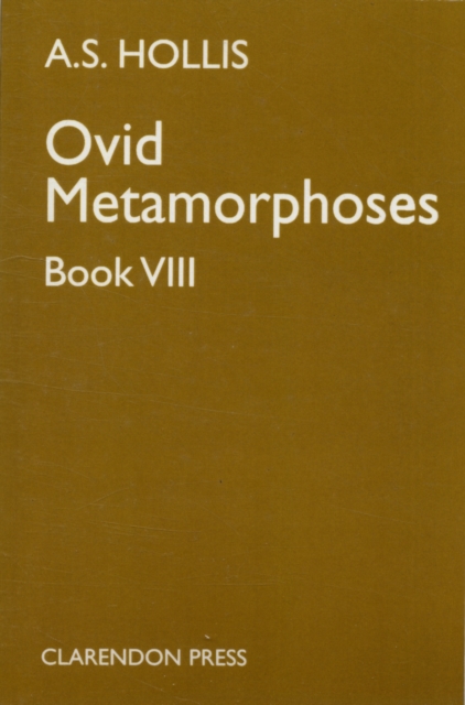 Metamorphoses. Book VIII, Paperback / softback Book