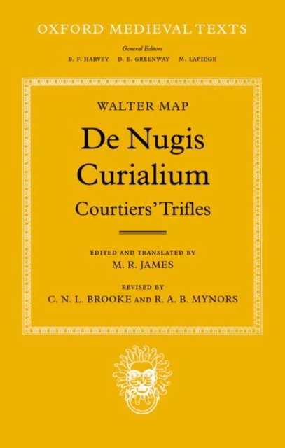 De Nugis Curialium, Hardback Book