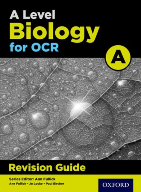 A Level Biology for OCR A Revision Guide, Paperback / softback Book