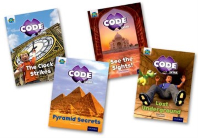 Project X CODE Extra: Purple Book Band, Oxford Level 8: Wonders of the World and Pyramid Peril, Mixed Pack of 4, Paperback / softback Book