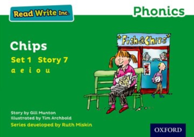 Read Write Inc. Phonics: 7 Chips (Green Set 1 Storybook), Paperback / softback Book