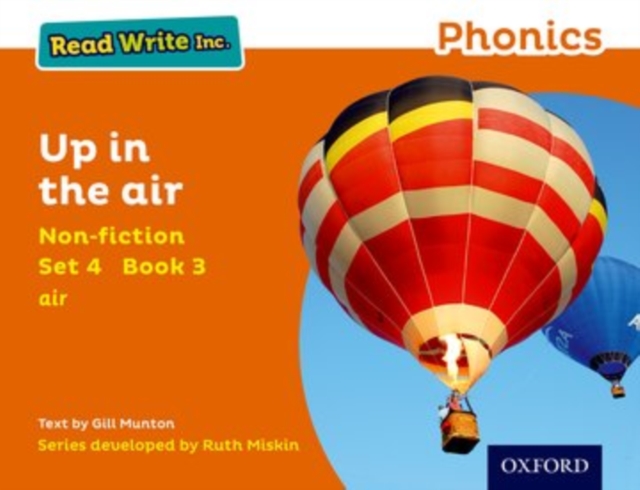 Read Write Inc. Phonics: Up in the Air (Orange Set 4 Non-fiction 3), Paperback / softback Book