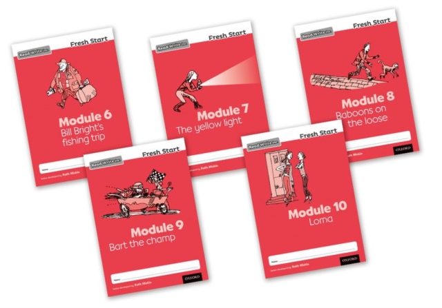 Read Write Inc. Fresh Start: Modules 6-10 - Mixed Pack of 5, Paperback / softback Book
