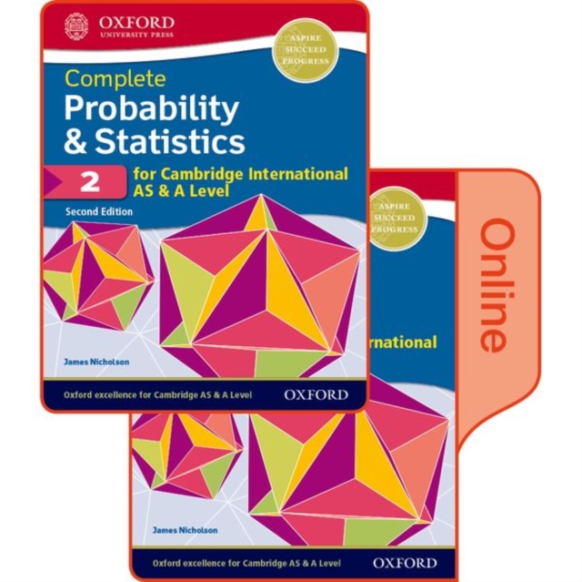 Probability & Statistics 2 for Cambridge International AS & A Level : Print & Online Student Book Pack, Multiple-component retail product Book