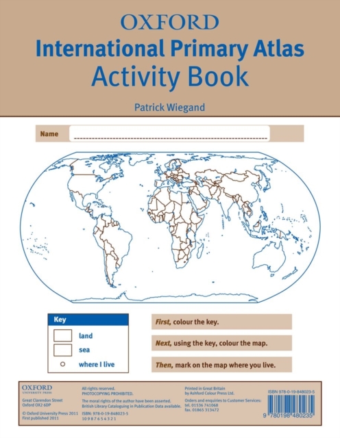 Oxford International Primary Atlas Activity Book, Paperback / softback Book