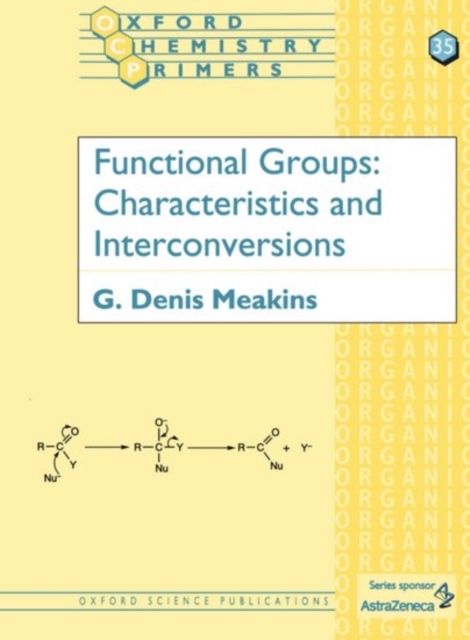 Functional Groups : Characteristics and Interconversions, Paperback / softback Book