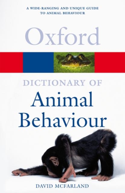 A Dictionary of Animal Behaviour, Paperback / softback Book