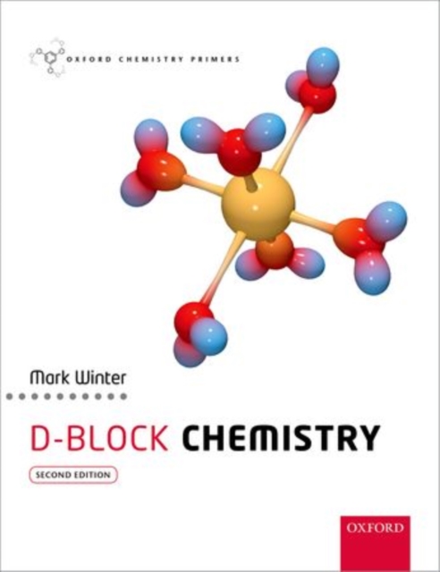 d-Block Chemistry, Paperback / softback Book