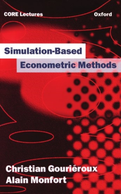 Simulation-based Econometric Methods, Hardback Book