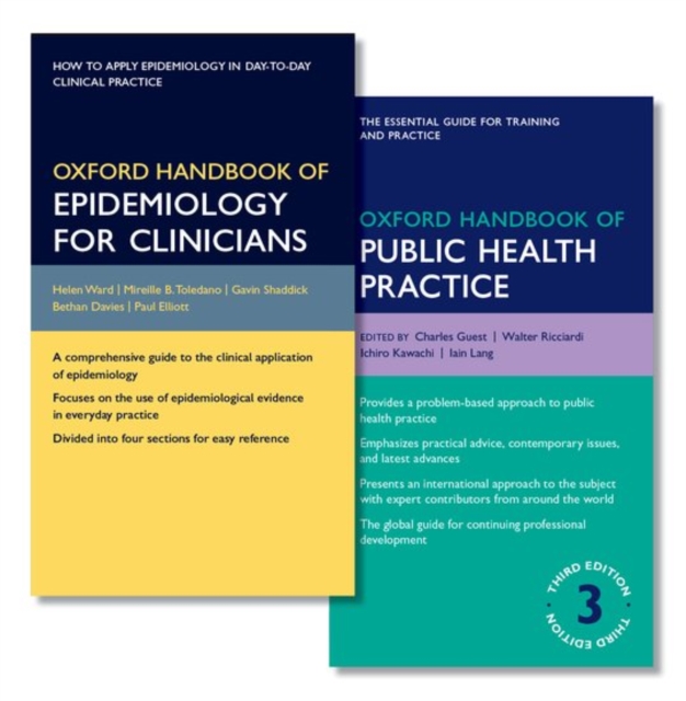 Oxford Handbook of Epidemiology for Clinicians and Oxford Handbook of Public Health Practice Pack, Multiple copy pack Book