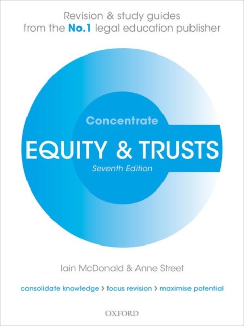 Equity & Trusts Concentrate : Law Revision and Study Guide, Paperback / softback Book