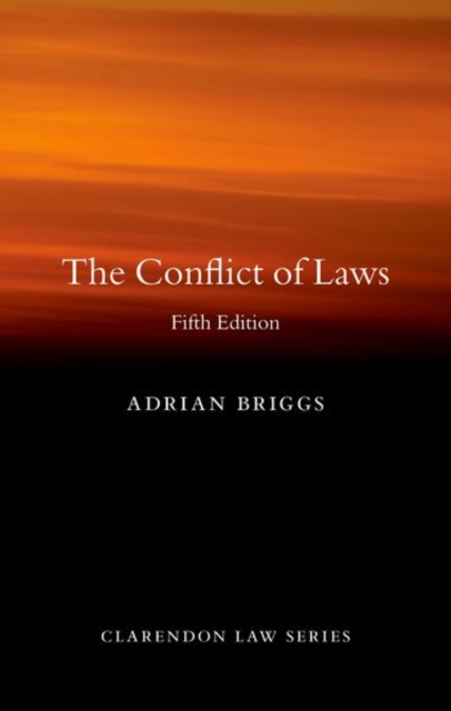 The Conflict of Laws, Hardback Book